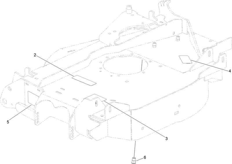 LH Wing Deck Decal Assembly No 146 0513