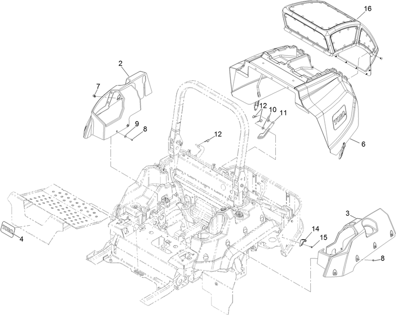 Hood and Covers Assembly
