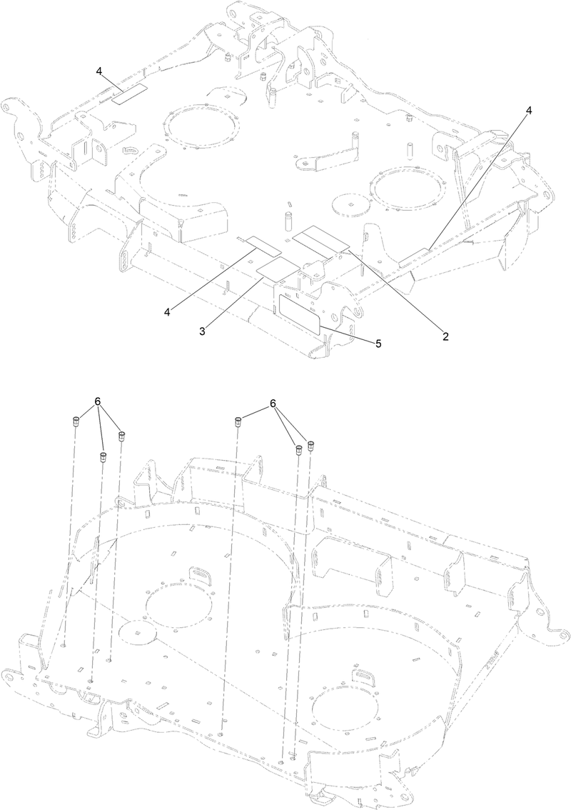 Center Deck Decal Assembly No 146 0509