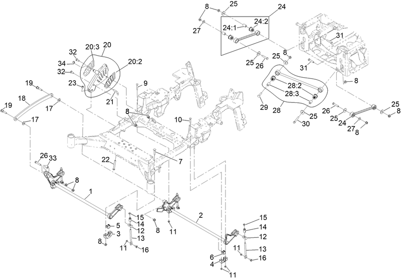 Deck Lift Assembly