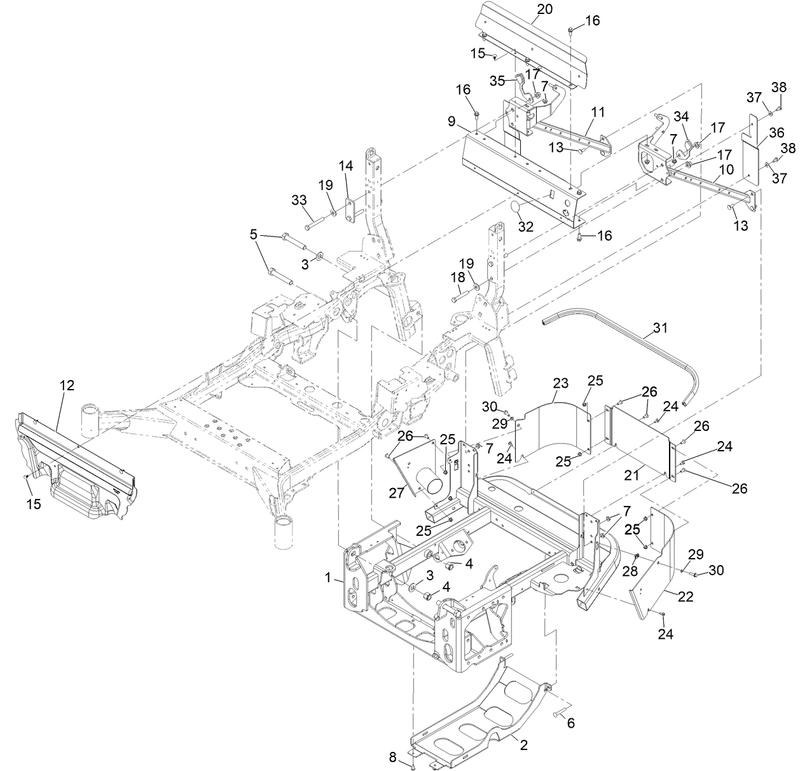Power Frame Assembly