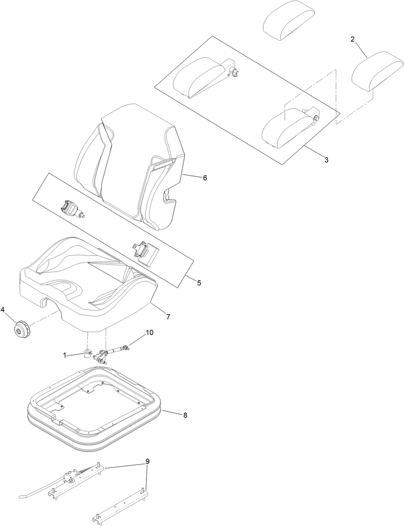 Seat Assembly No 146 3213