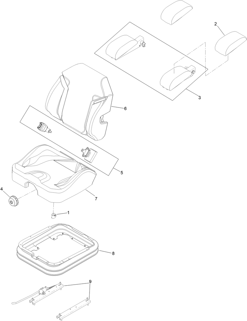Seat Assembly No 146 3213