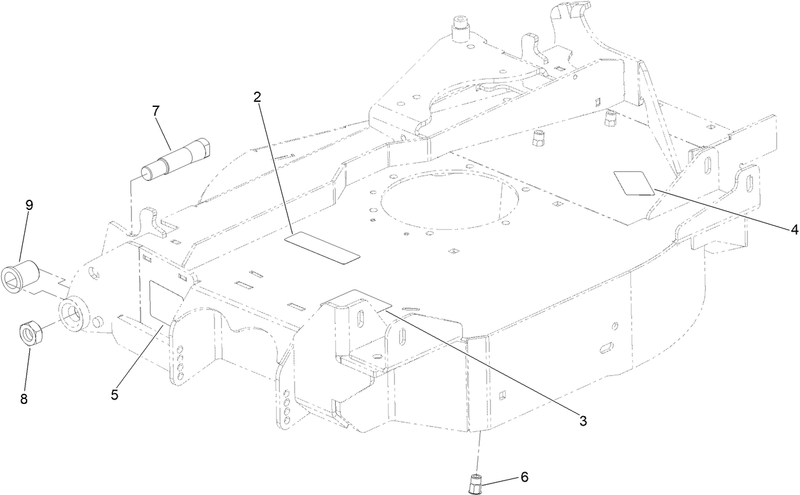 LH Wing Deck Decal Assembly No 146 3903