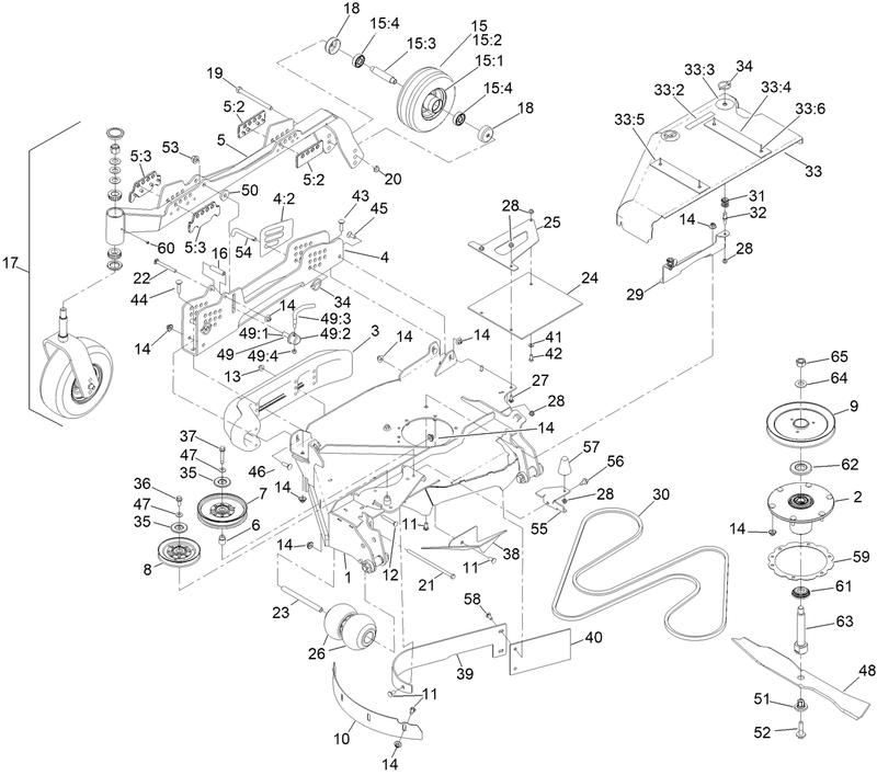 RH Wing Deck Assembly