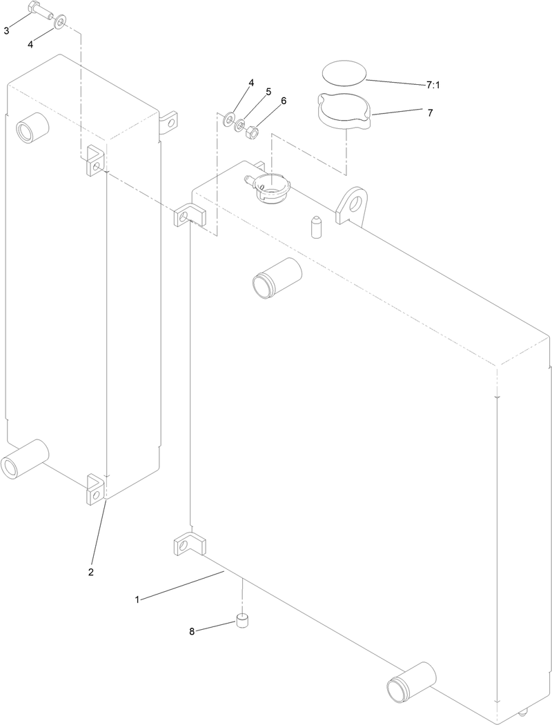 Cooling Assembly No 121 3330