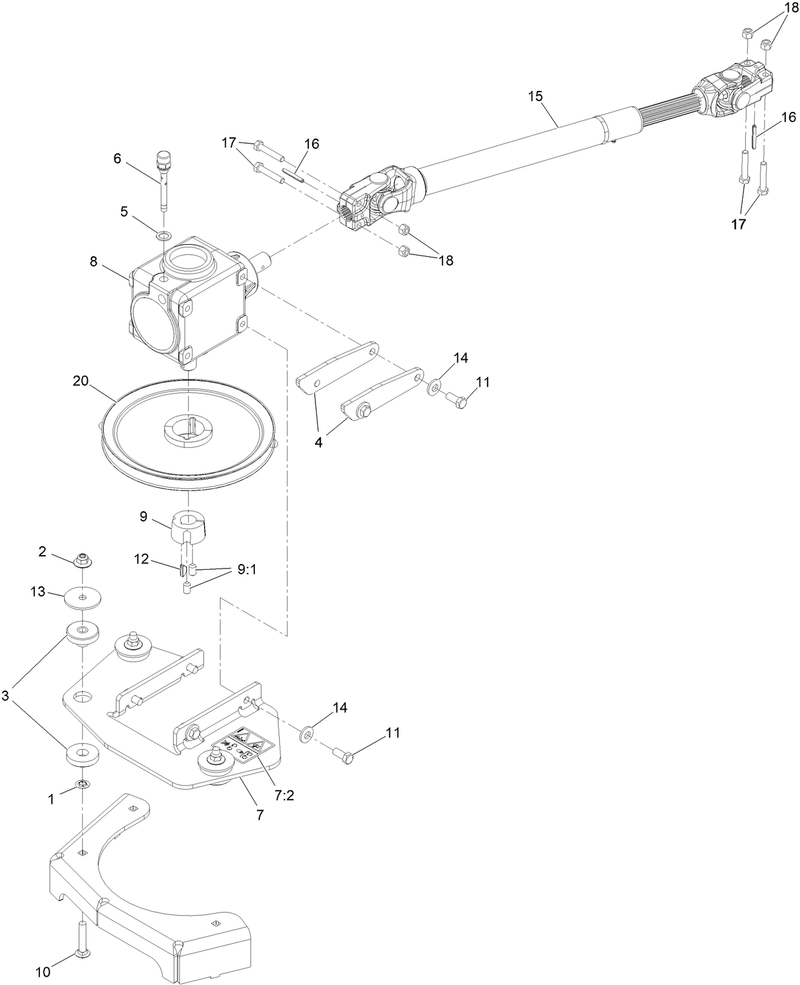 Gearbox and Mount Assembly