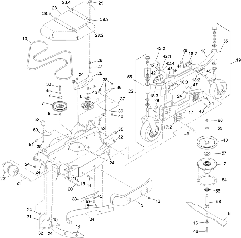 LH Wing Deck Assembly