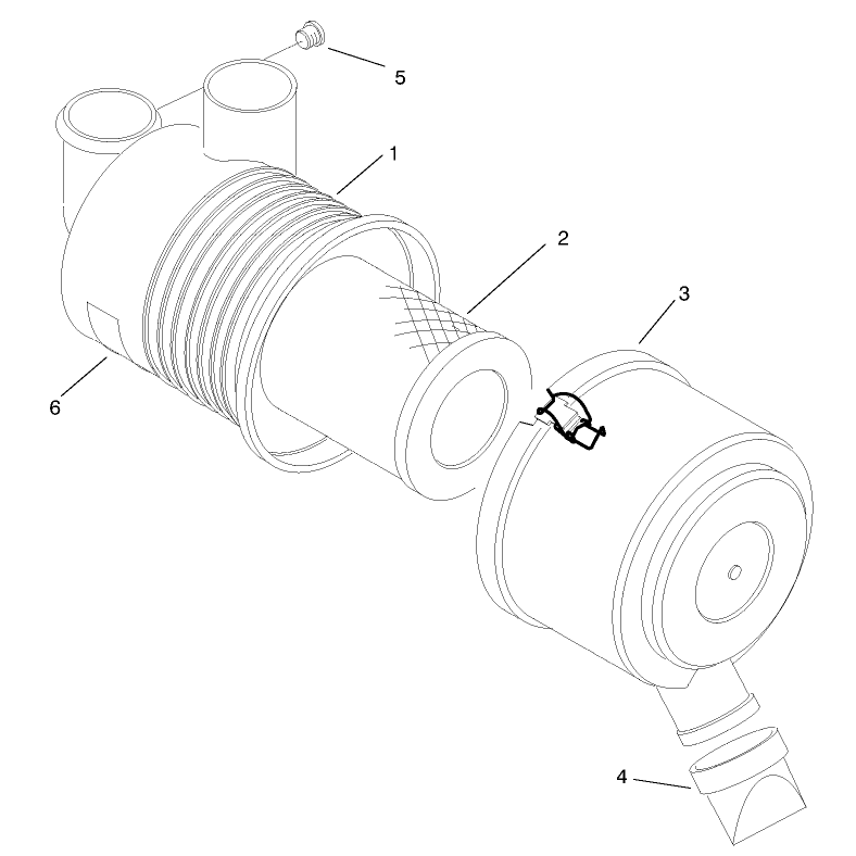 Air Filter Assembly No 99-7120