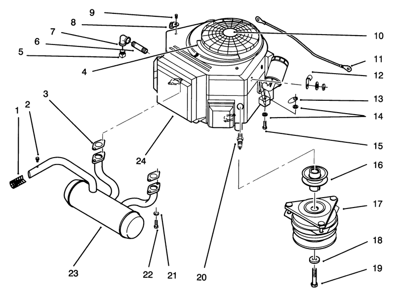 Engine And Clutch