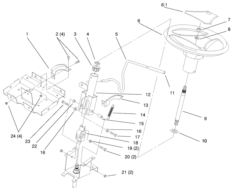 Steering Wheel And Tilt