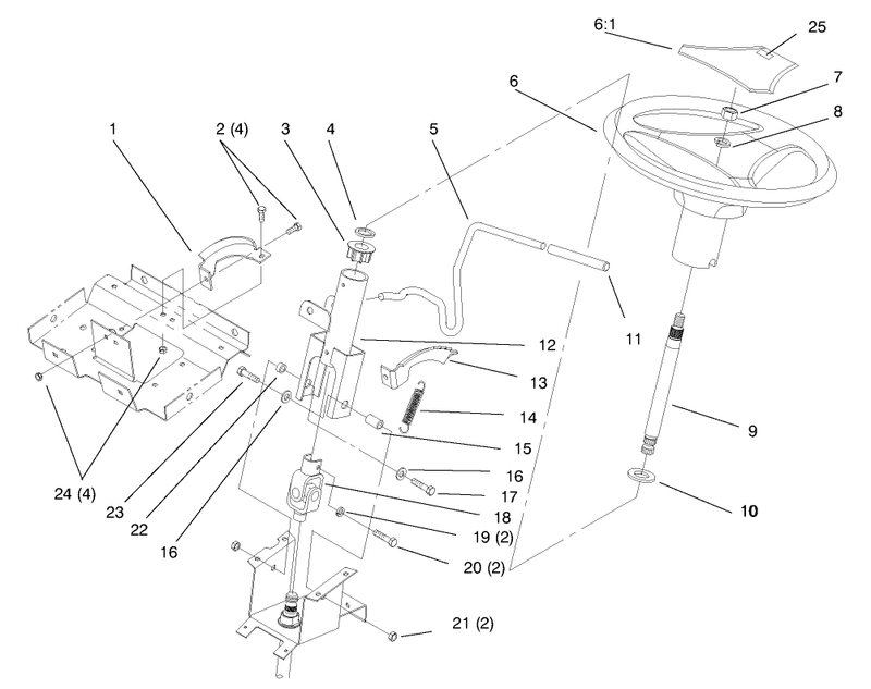 Steering Wheel And Tilt