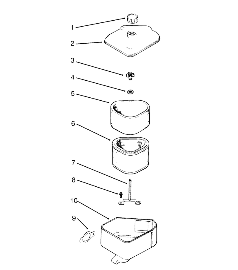 Air Intakefiltration kohler Engine Cv14s Ps1472