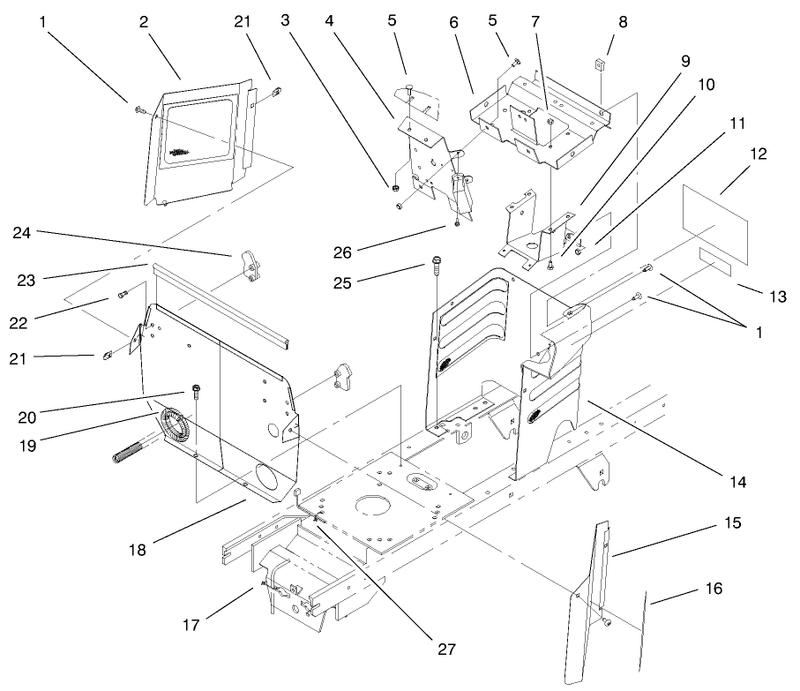 Hoodstand and Firewall Assembly