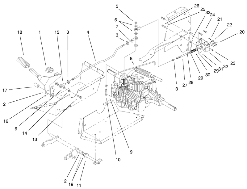 Hydro Controls Assembly