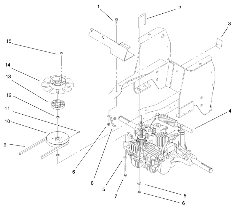 Hydro Transaxle Assembly