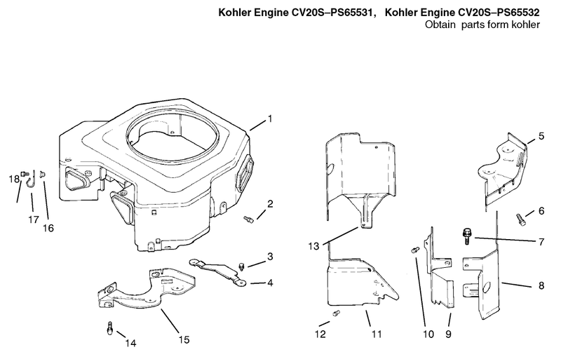 Blower Housing and Baffles