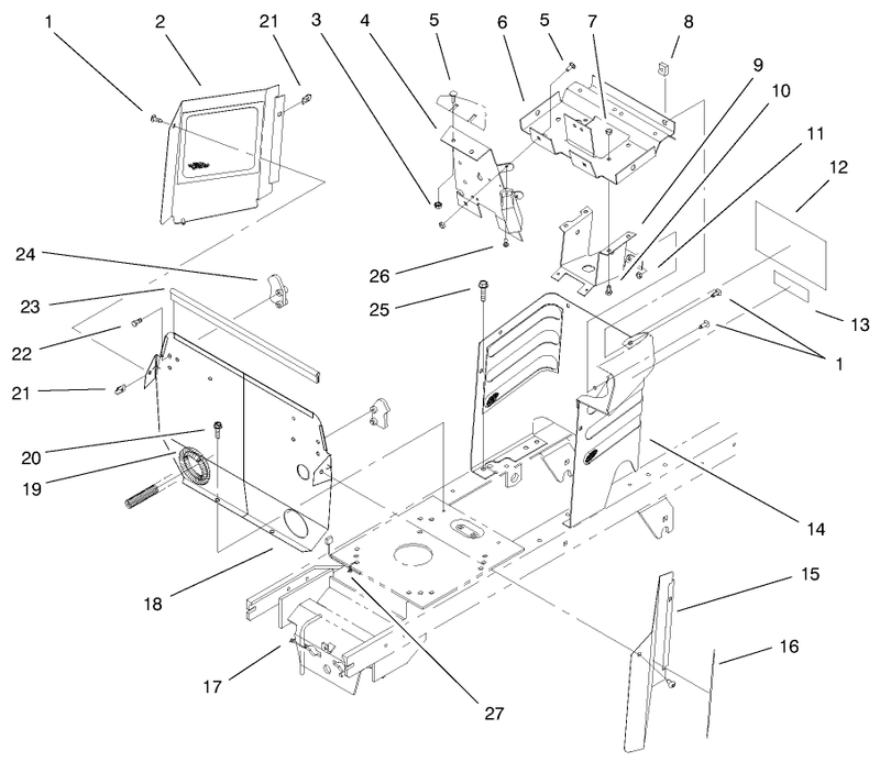 Hoodstand and Firewall Assembly