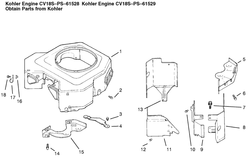 Blower Housing and Baffles