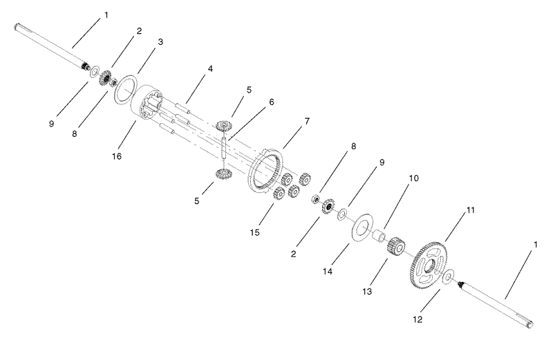 Differential Gear Assembly