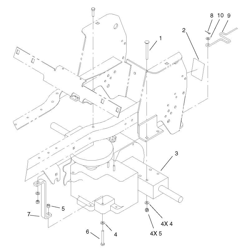 Hydrostatic Transaxle Assembly