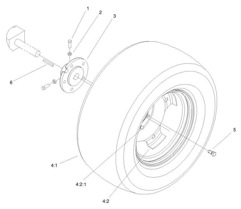 Rear Wheel Assembly