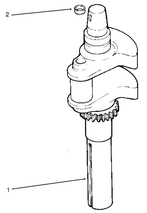 Crankshaft Kohler Cv20s Ps65531 And Ps65532
