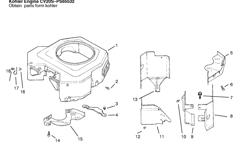 Blower Housing and Baffles