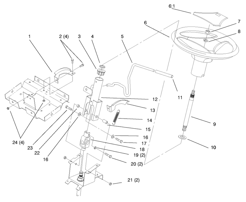 Steering Wheel And Tilt