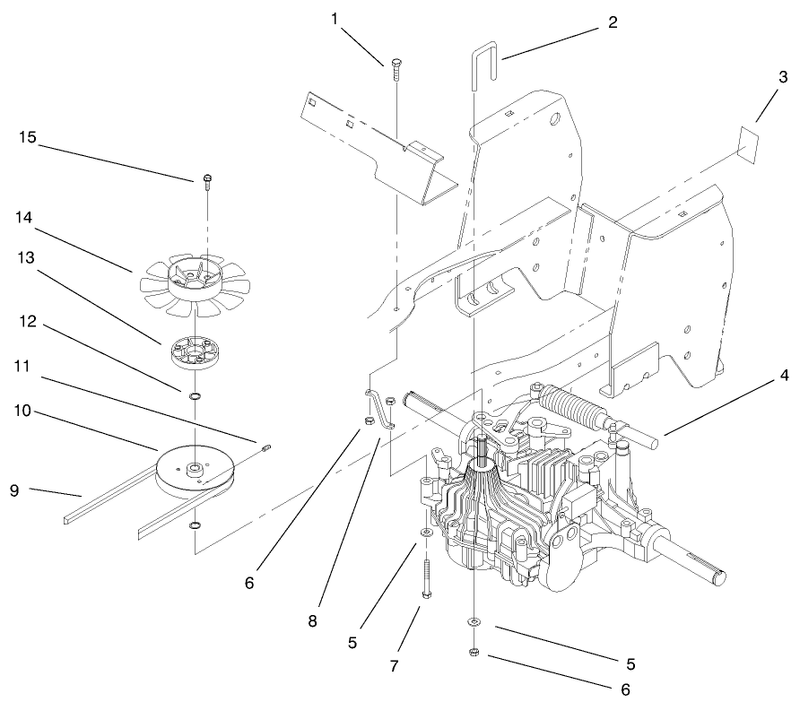 Hydro Transaxle Assembly