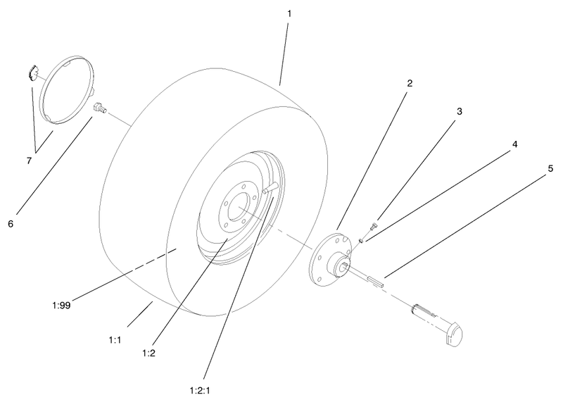 Rear Wheel Assembly