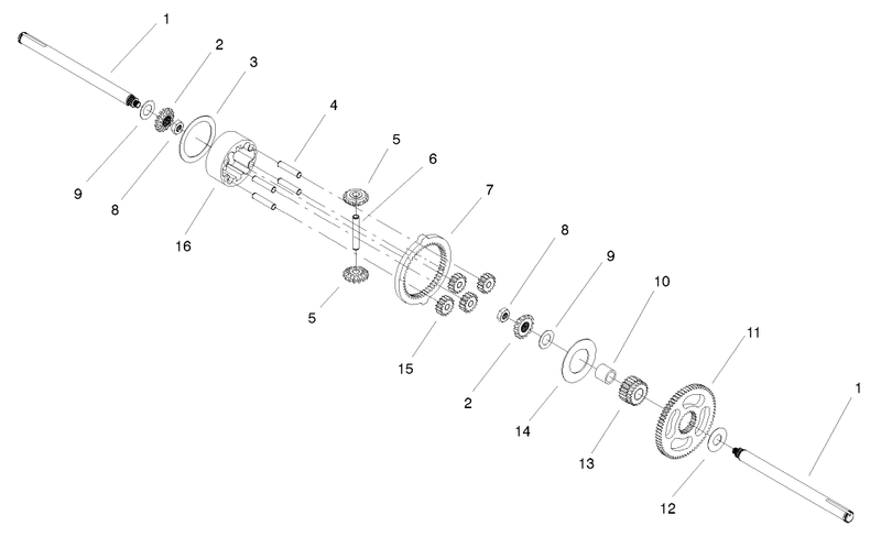 Differential Gear Assembly
