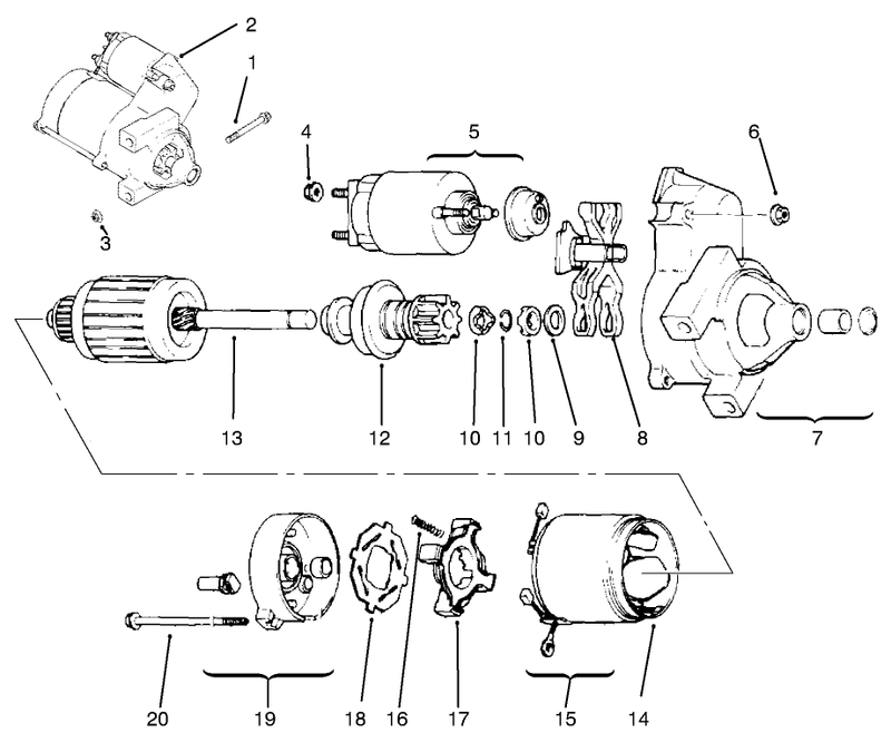 Starting System Kohler Cv20s Ps65531 And Ps65532