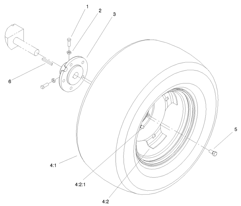 Rear Wheel Assembly