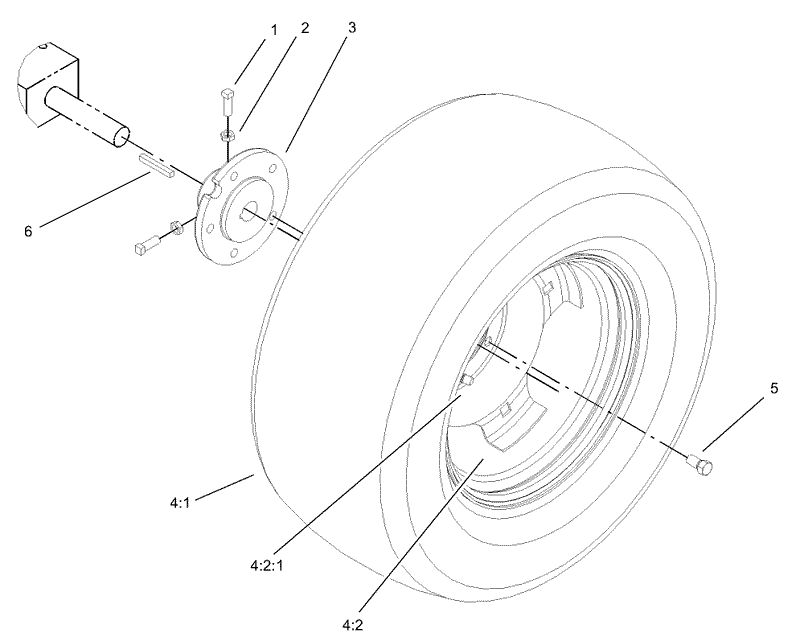 Rear Wheel Assembly