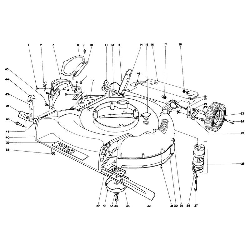 Housing Assembly Model No 21173