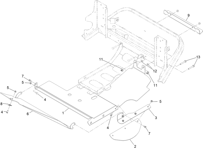 Discharge Tunnel Assembly No 142 6621