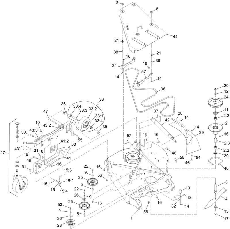 RH Wing Deck Assembly