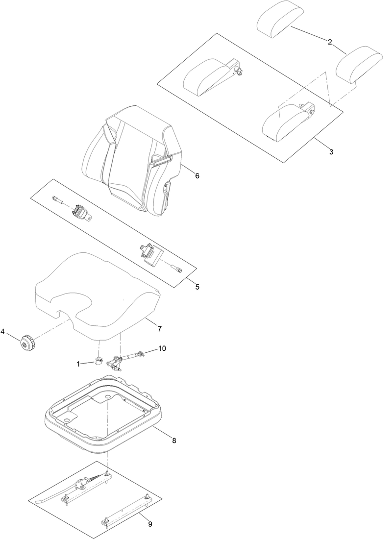 Seat Assembly No 142 7524