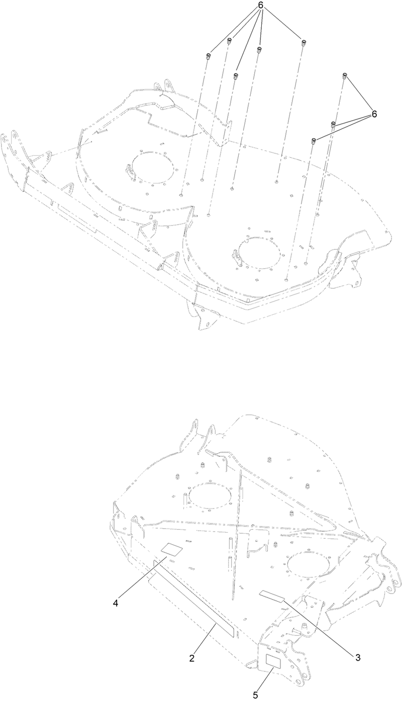 RH WIng Deck Decal Assembly No 142 6823