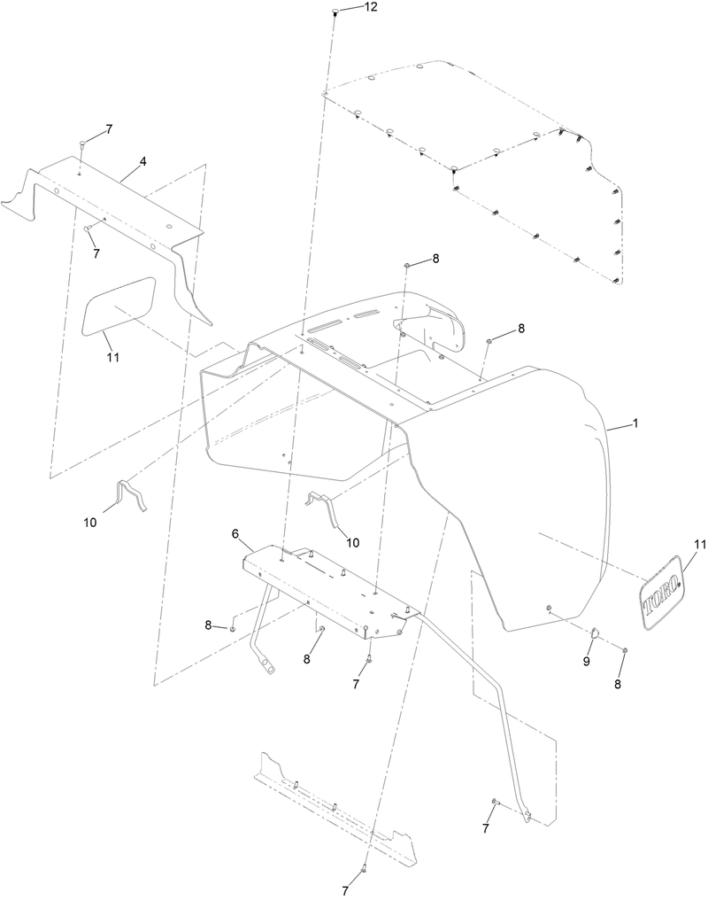 Hood Assembly No 142 5135