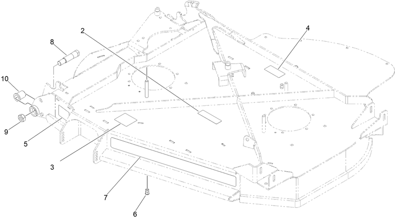 LH Wing Deck Decal Assembly No 146 3909
