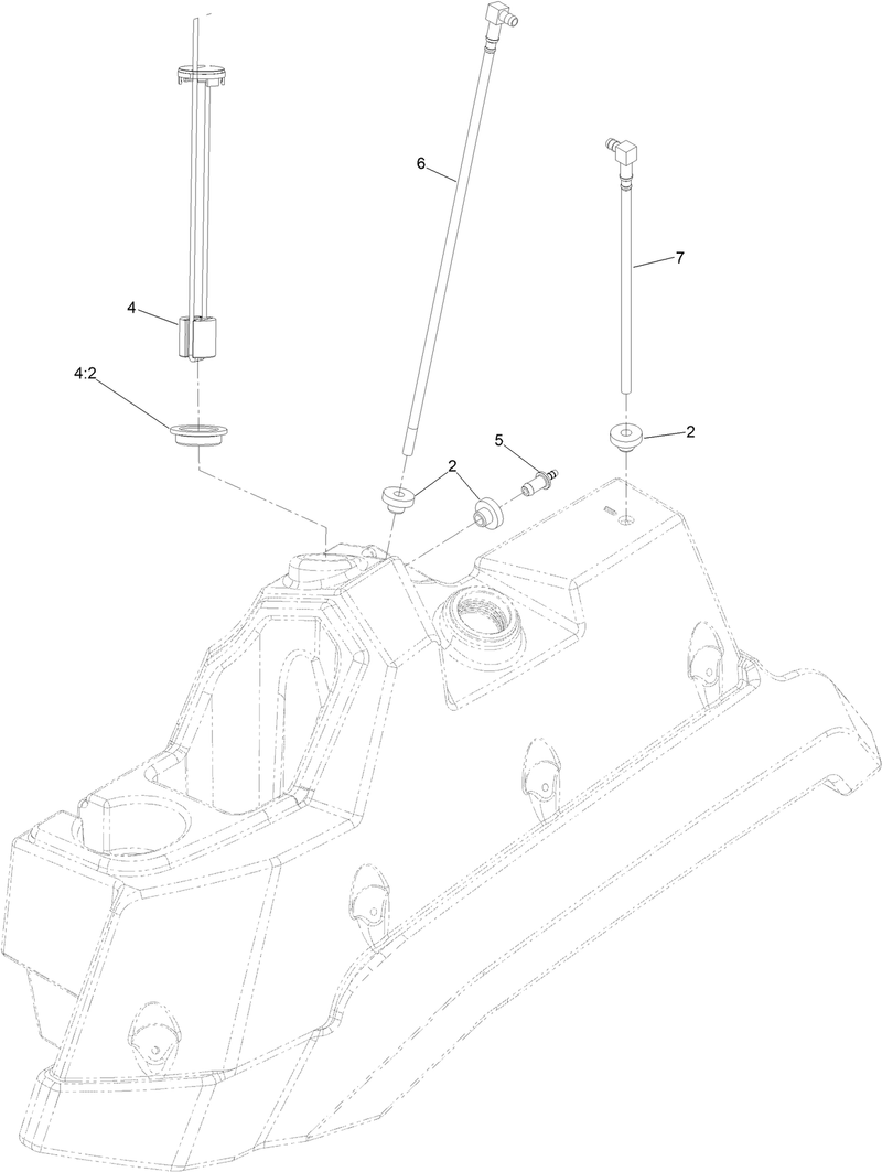 LH Fuel Tank Assembly No 146 1835