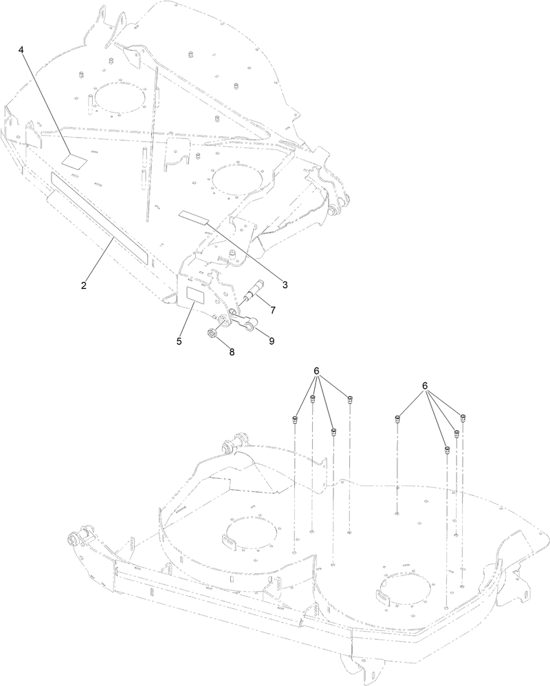 RH Wing Deck Decal Assembly No 146 3910