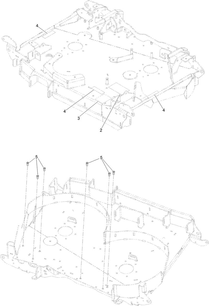 Center Deck Decal Assembly No 146 3918