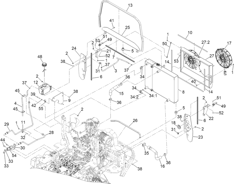 Cooling System Assembly