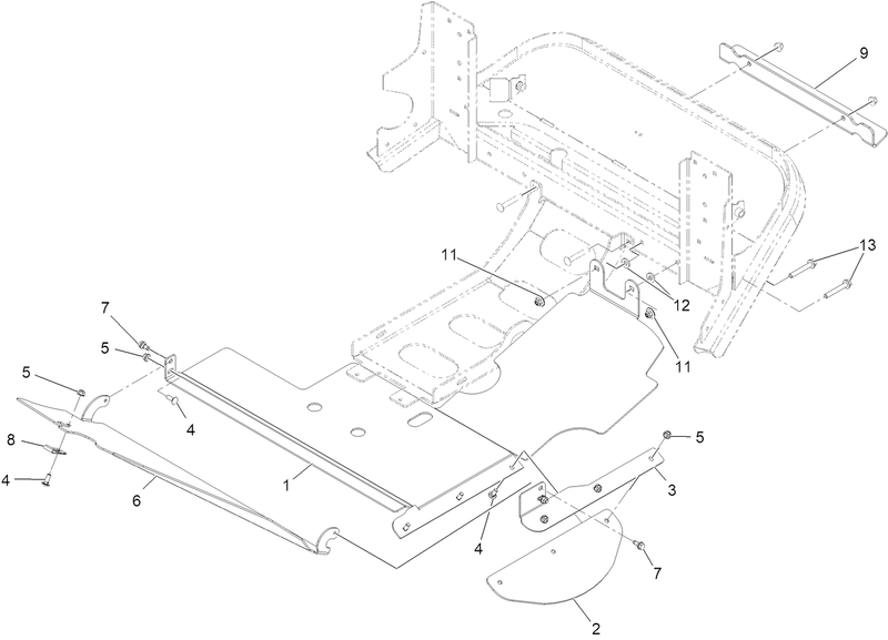 Discharge Tunnel Assembly No 142 6621