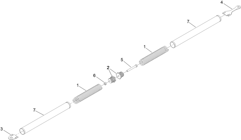 Weight Transfer Spring Assembly No 142 6483