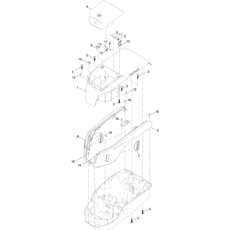 Motor Module No 144-6440 Upper Shroud Assembly