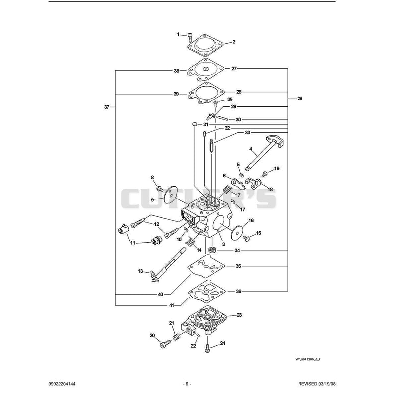 Carburetor -- WT-594